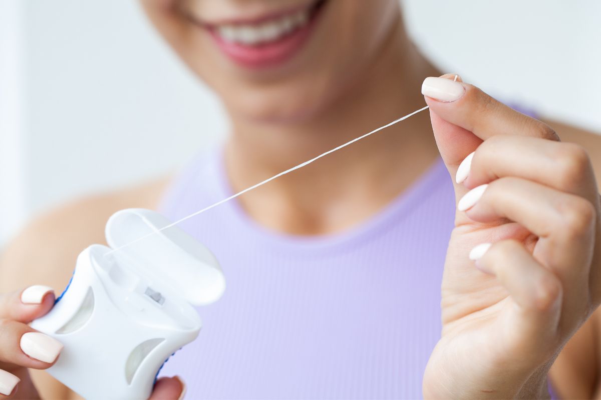 Brush and Floss Around Dental Implants